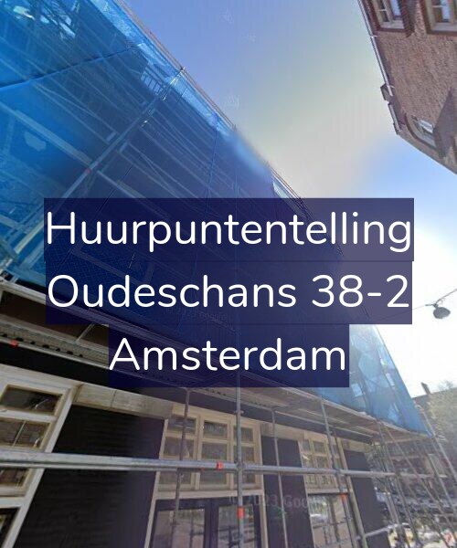 Foto gevel Huurpuntentelling voor Oudeschans 38-2, Amsterdam