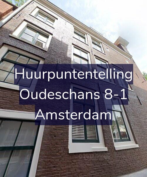Foto gevel Huurpuntentelling voor Oudeschans 8-1, Amsterdam