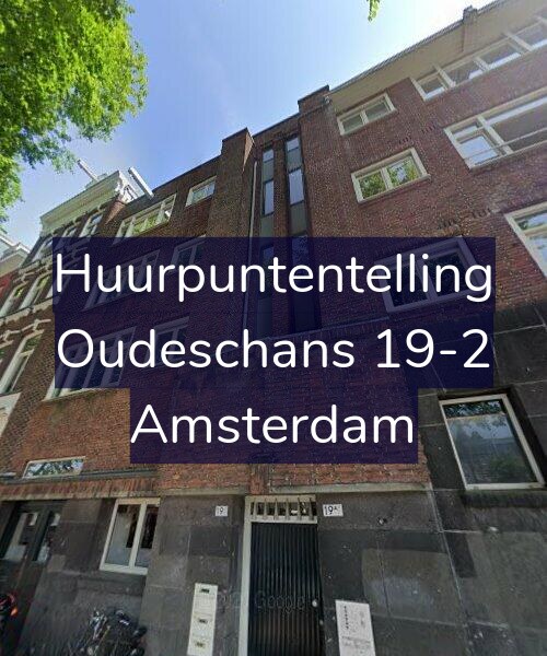 Foto gevel Huurpuntentelling voor Oudeschans 19-2, Amsterdam