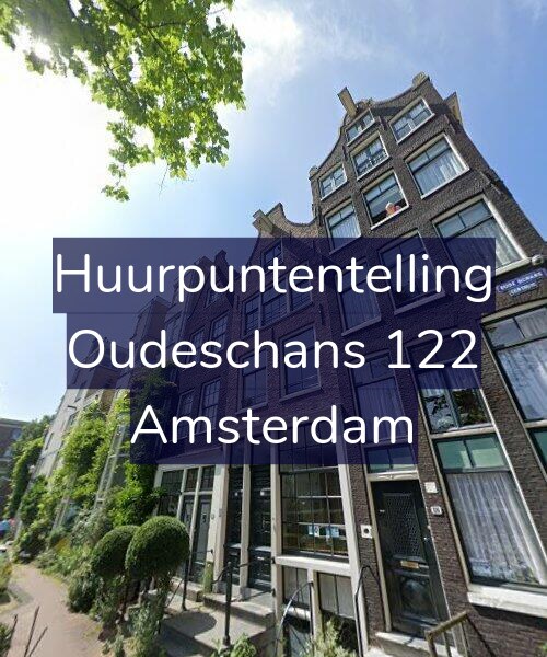 Foto gevel Huurpuntentelling voor Oudeschans 122, Amsterdam