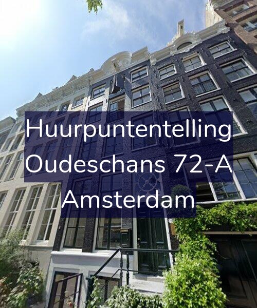 Foto gevel Huurpuntentelling voor Oudeschans 72-A, Amsterdam