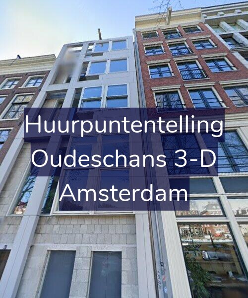 Foto gevel Huurpuntentelling voor Oudeschans 3-D, Amsterdam