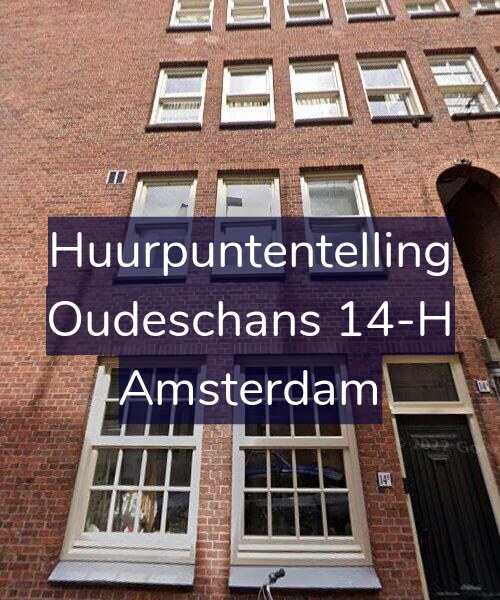 Foto gevel Huurpuntentelling voor Oudeschans 14-H, Amsterdam