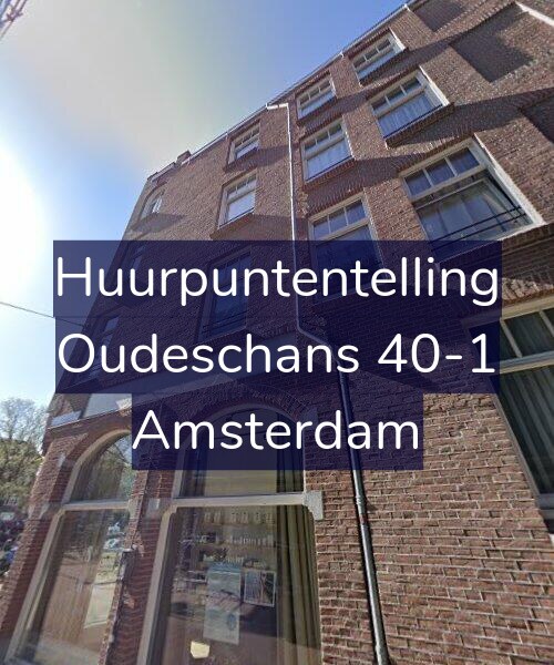 Foto gevel Huurpuntentelling voor Oudeschans 40-1, Amsterdam