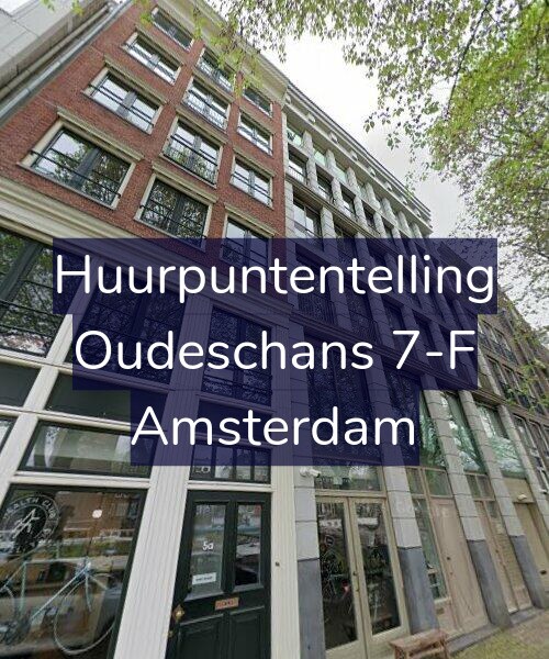 Foto gevel Huurpuntentelling voor Oudeschans 7-F, Amsterdam