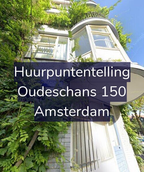 Foto gevel Huurpuntentelling voor Oudeschans 150, Amsterdam
