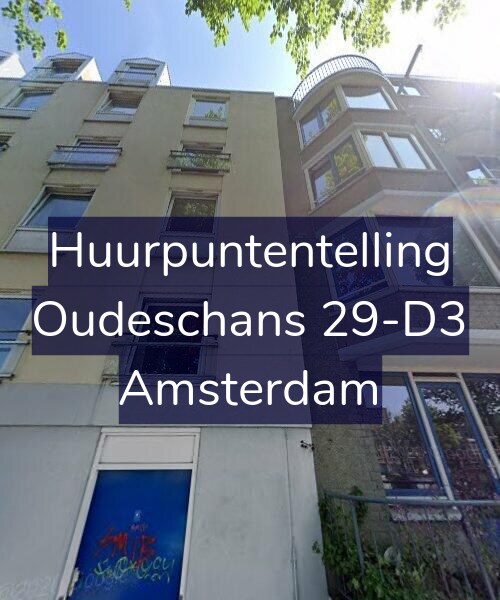 Foto gevel Huurpuntentelling voor Oudeschans 29-D3, Amsterdam