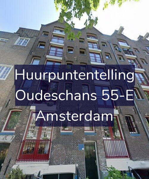 Foto gevel Huurpuntentelling voor Oudeschans 55-E, Amsterdam