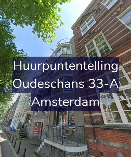 Foto gevel Huurpuntentelling voor Oudeschans 33-A, Amsterdam