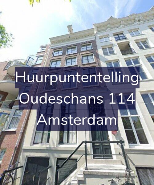 Foto gevel Huurpuntentelling voor Oudeschans 114, Amsterdam