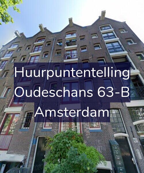 Foto gevel Huurpuntentelling voor Oudeschans 63-B, Amsterdam