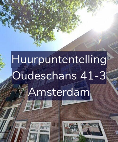 Foto gevel Huurpuntentelling voor Oudeschans 41-3, Amsterdam