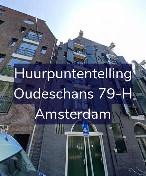 Foto gevel Huurpuntentelling voor Oudeschans 79-H, Amsterdam