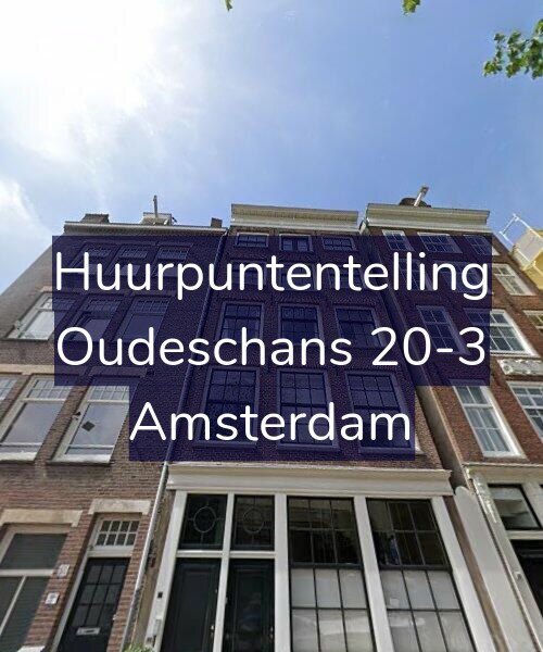 Foto gevel Huurpuntentelling voor Oudeschans 20-3, Amsterdam