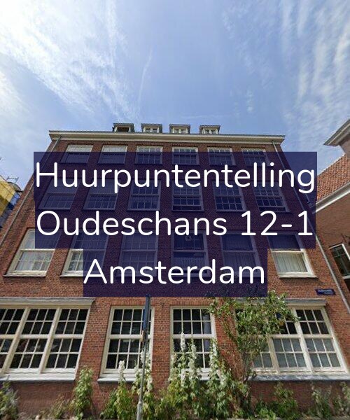 Foto gevel Huurpuntentelling voor Oudeschans 12-1, Amsterdam
