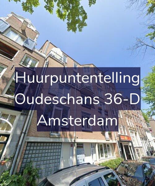 Foto gevel Huurpuntentelling voor Oudeschans 36-D, Amsterdam