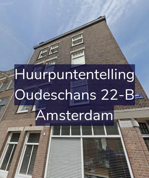 Foto gevel Huurpuntentelling voor Oudeschans 22-B, Amsterdam