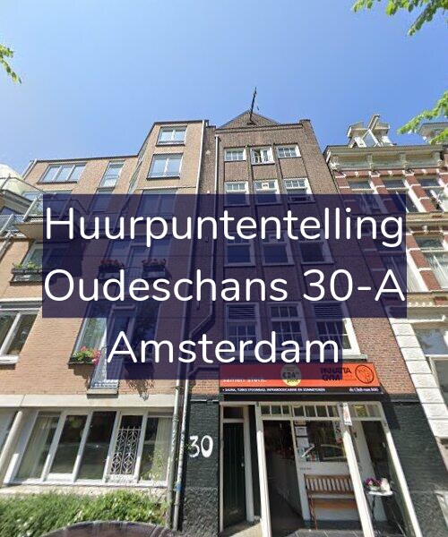 Foto gevel Huurpuntentelling voor Oudeschans 30-A, Amsterdam