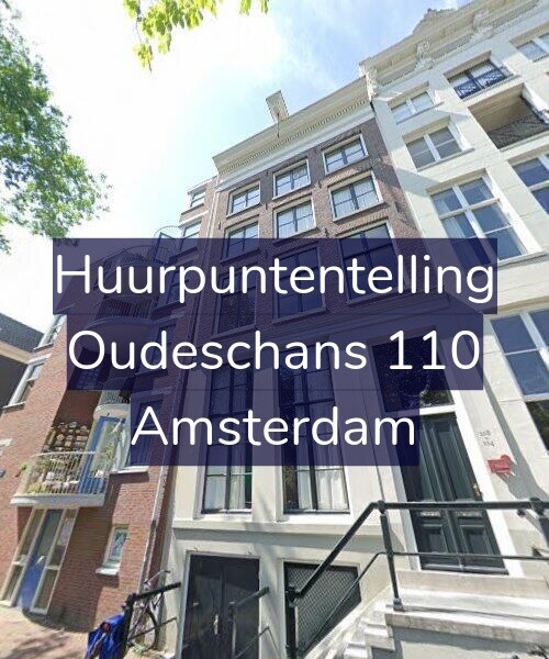 Foto gevel Huurpuntentelling voor Oudeschans 110, Amsterdam