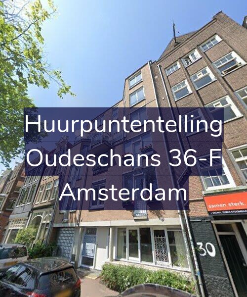 Foto gevel Huurpuntentelling voor Oudeschans 36-F, Amsterdam