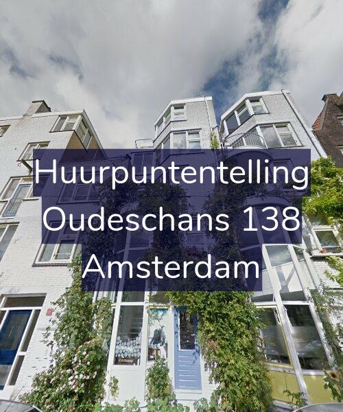 Foto gevel Huurpuntentelling voor Oudeschans 138, Amsterdam
