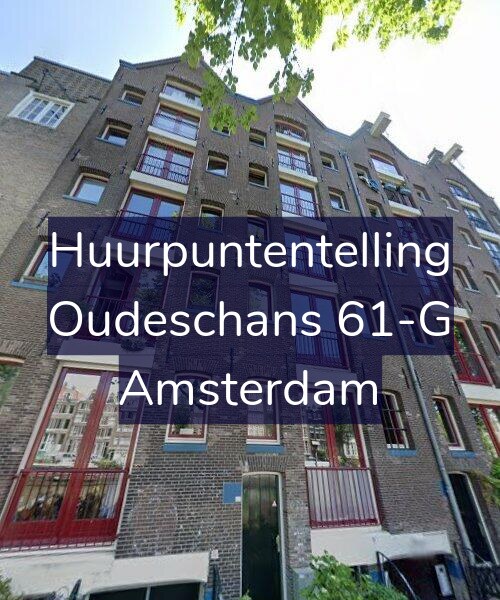 Foto gevel Huurpuntentelling voor Oudeschans 61-G, Amsterdam