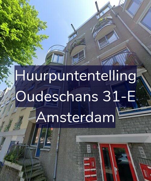 Foto gevel Huurpuntentelling voor Oudeschans 31-E, Amsterdam