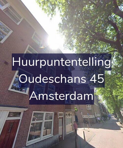 Foto gevel Huurpuntentelling voor Oudeschans 45, Amsterdam