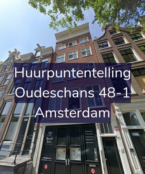 Foto gevel Huurpuntentelling voor Oudeschans 48-1, Amsterdam