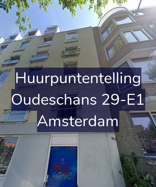 Foto gevel Huurpuntentelling voor Oudeschans 29-E1, Amsterdam