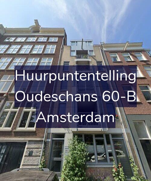 Foto gevel Huurpuntentelling voor Oudeschans 60-B, Amsterdam