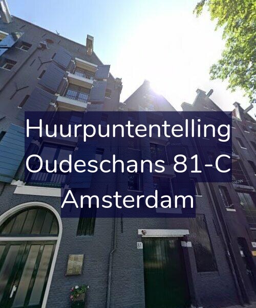 Foto gevel Huurpuntentelling voor Oudeschans 81-C, Amsterdam