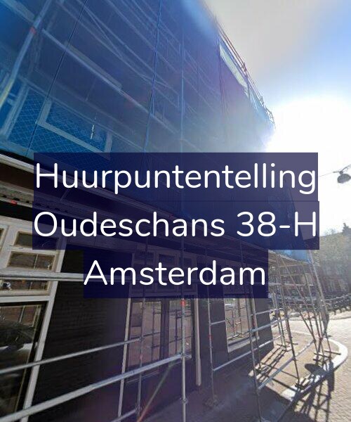 Foto gevel Huurpuntentelling voor Oudeschans 38-H, Amsterdam