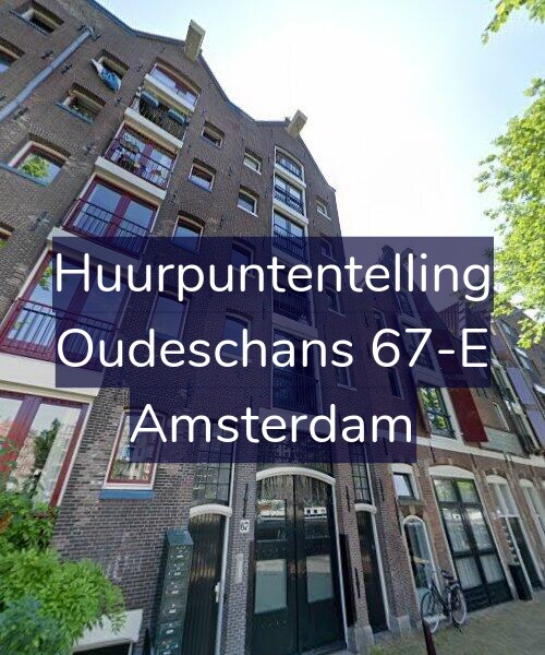 Foto gevel Huurpuntentelling voor Oudeschans 67-E, Amsterdam
