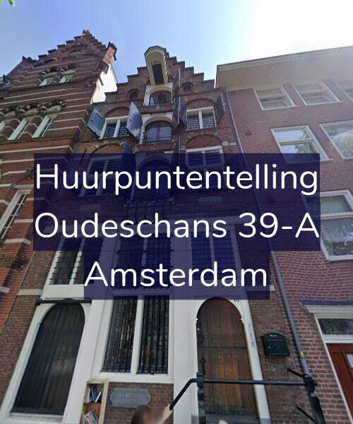 Foto gevel Huurpuntentelling voor Oudeschans 39-A, Amsterdam