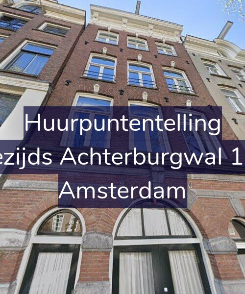 Foto gevel Huurpuntentelling voor Oudezijds Achterburgwal 177-A, Amsterdam
