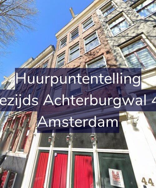 Foto gevel Huurpuntentelling voor Oudezijds Achterburgwal 44-B, Amsterdam