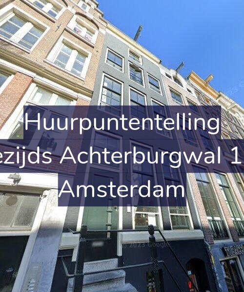 Foto gevel Huurpuntentelling voor Oudezijds Achterburgwal 140-G, Amsterdam