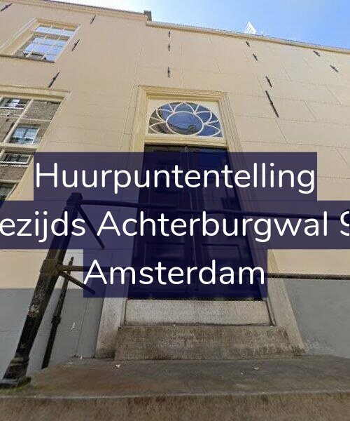 Foto gevel Huurpuntentelling voor Oudezijds Achterburgwal 99-B, Amsterdam