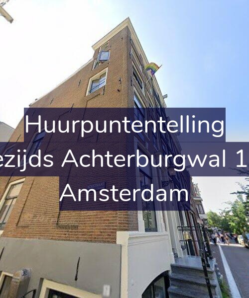Foto gevel Huurpuntentelling voor Oudezijds Achterburgwal 121-B, Amsterdam