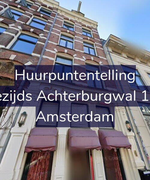 Foto gevel Huurpuntentelling voor Oudezijds Achterburgwal 117-A, Amsterdam