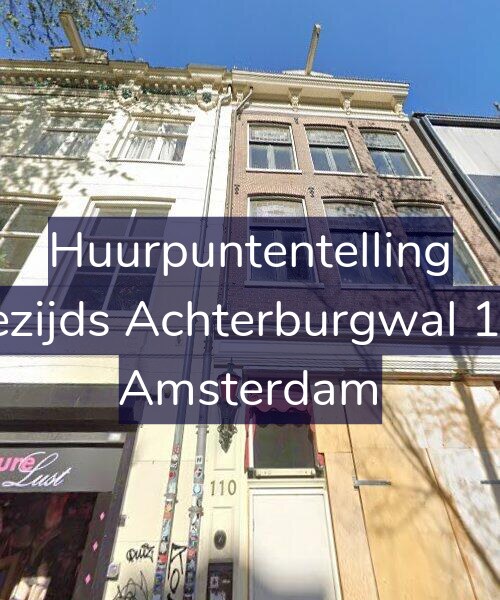 Foto gevel Huurpuntentelling voor Oudezijds Achterburgwal 110-E, Amsterdam