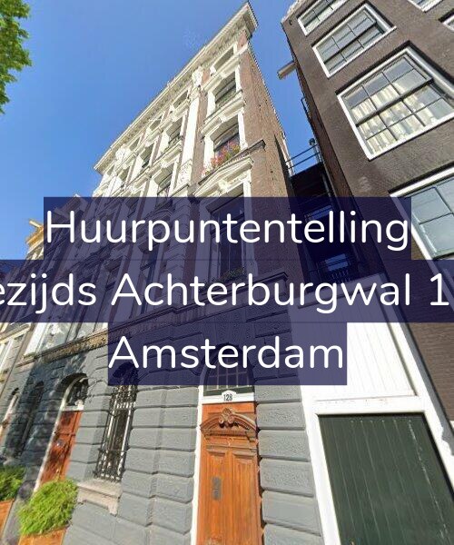 Foto gevel Huurpuntentelling voor Oudezijds Achterburgwal 128-A, Amsterdam