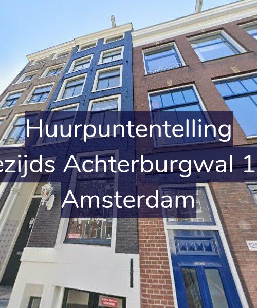 Foto gevel Huurpuntentelling voor Oudezijds Achterburgwal 123-B, Amsterdam