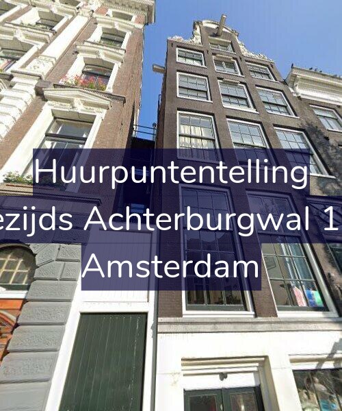 Foto gevel Huurpuntentelling voor Oudezijds Achterburgwal 126-A, Amsterdam
