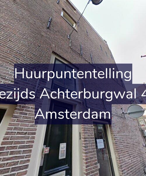 Foto gevel Huurpuntentelling voor Oudezijds Achterburgwal 41-D, Amsterdam
