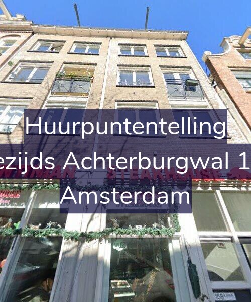 Foto gevel Huurpuntentelling voor Oudezijds Achterburgwal 158-E, Amsterdam