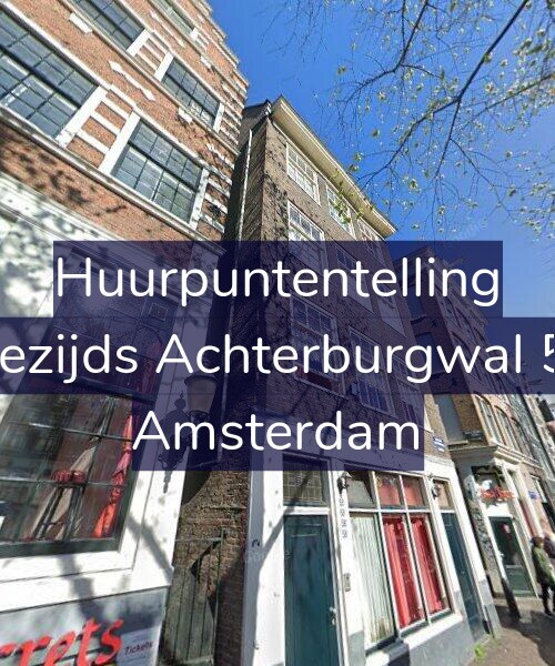 Foto gevel Huurpuntentelling voor Oudezijds Achterburgwal 58-E, Amsterdam