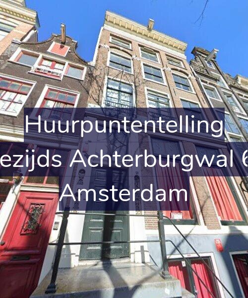 Foto gevel Huurpuntentelling voor Oudezijds Achterburgwal 68-E, Amsterdam
