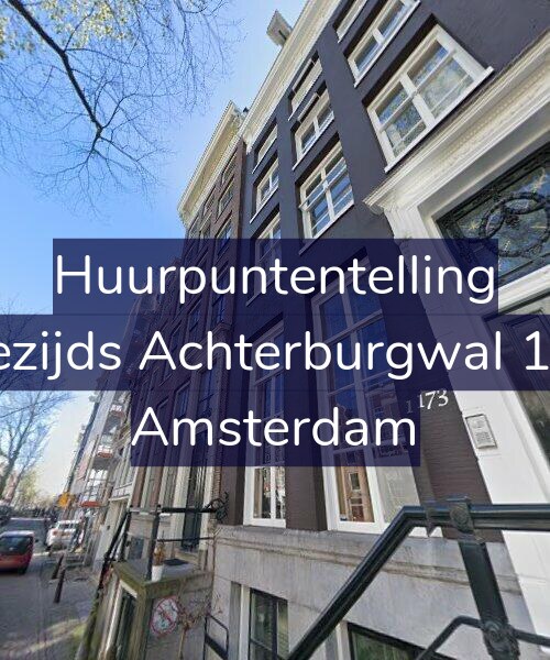Foto gevel Huurpuntentelling voor Oudezijds Achterburgwal 171-F, Amsterdam